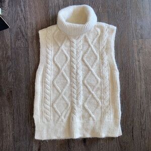 Loft size small sleeveless soft sweater